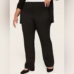 Classic Black Women's prefect Drape Straight Leg Dress Pants